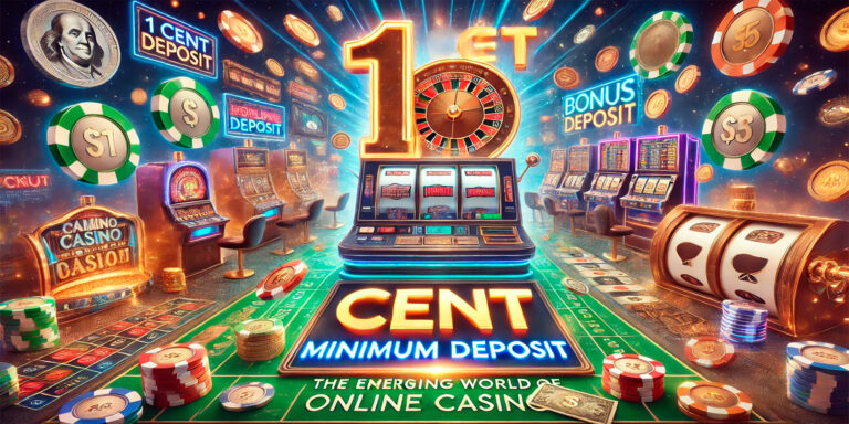 Deposito minimo di 1 centesimo: Il mondo emergente dei casinò online